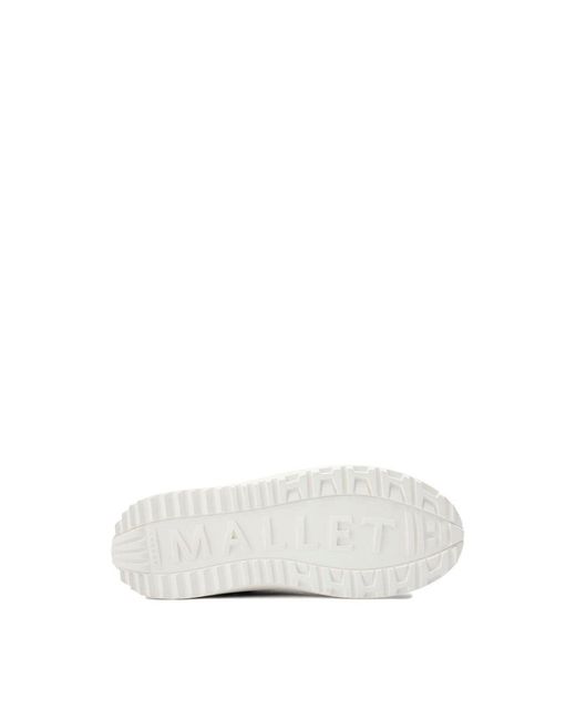 Mallet White Grftr Lite Trainers for men