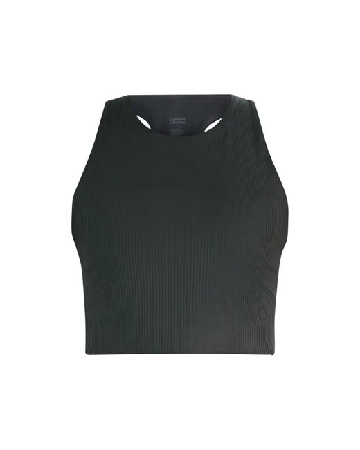 GIRLFRIEND COLLECTIVE Black Rib Dylan Tank Bra