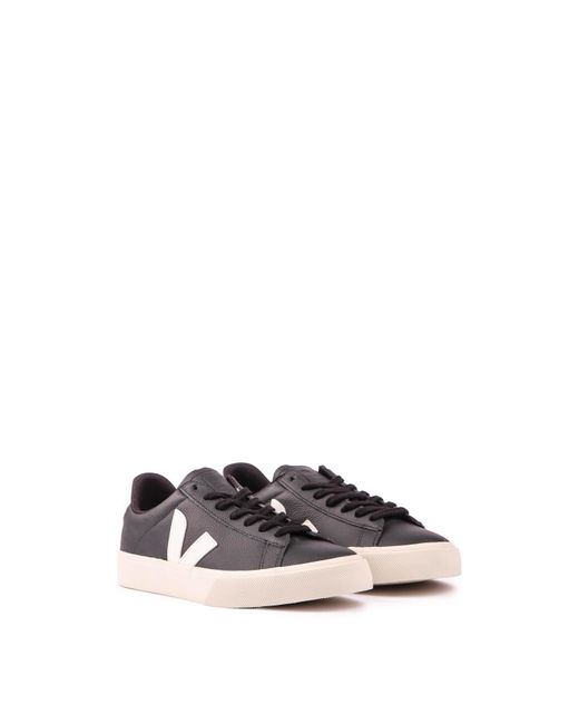 Veja White Men's Campo Leather Trainers for men
