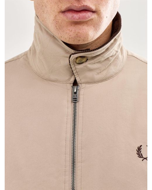 Fred Perry Natural Caban Jacket for men