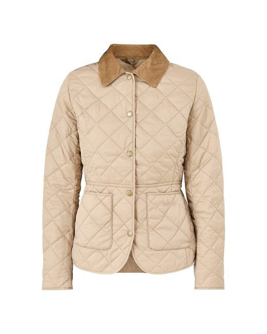 Barbour Natural Deveron Quilted Jacket