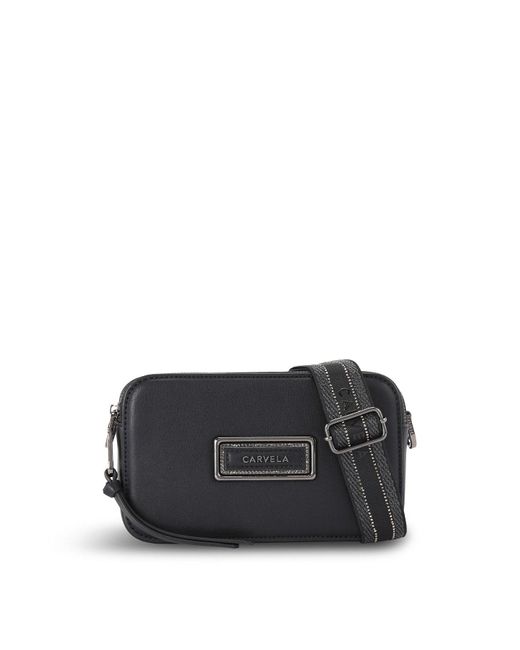 Carvela Kurt Geiger Black Women's Roma Rectangle Camera