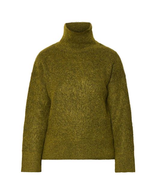 SELECTED Multicolor Mira High-Neck Mohair Knit Top