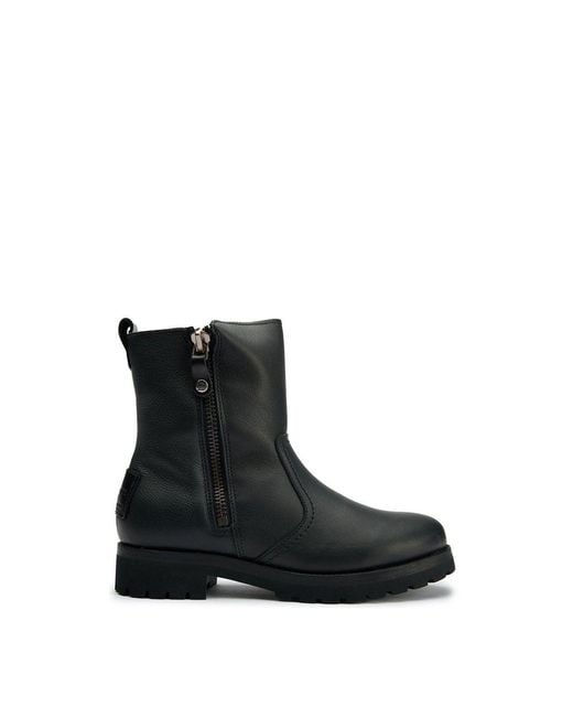 Panama Jack Black Fabi Igloo Boots Jet for men