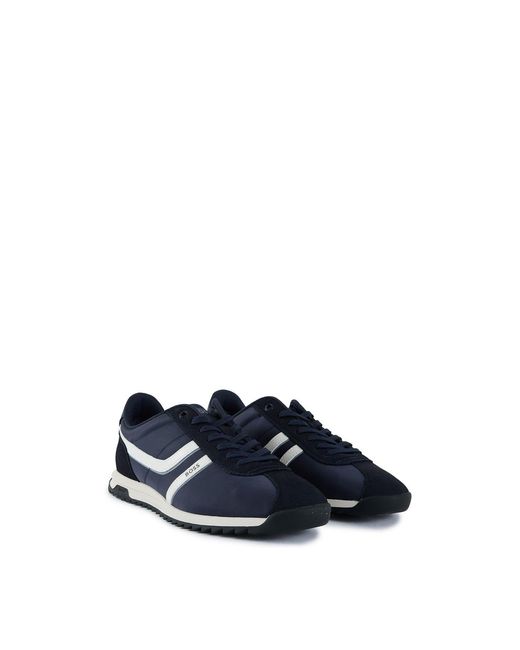 Boss Blue Zayn Low Trainers for men