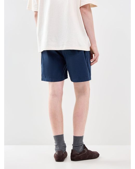 COLORFUL STANDARD Blue Organic Twill Shorts for men
