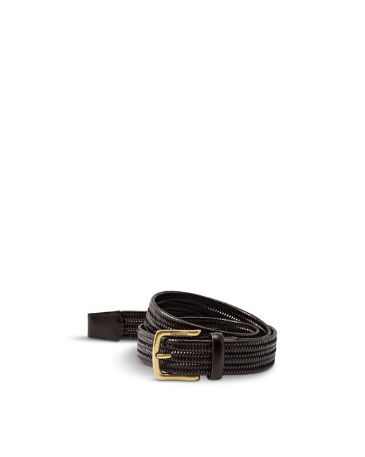 Barbour Blue Stretch Woven Belt for men