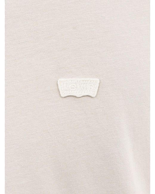 Levi's White Original Logo T-Shirt for men