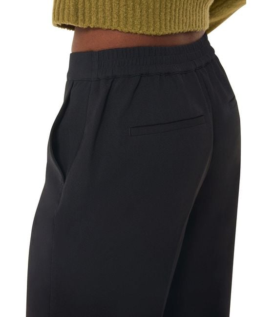 Whistles Black Ultimate Crepe Trouser