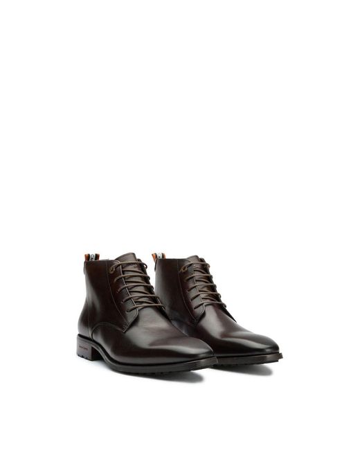 Simon Carter White Daisy Chukka Boots for men