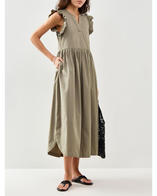 SELECTED Natural Blair Ida Regular Sleeveless Long Dress