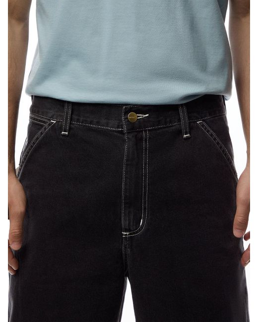 Carhartt Blue Simple Short for men