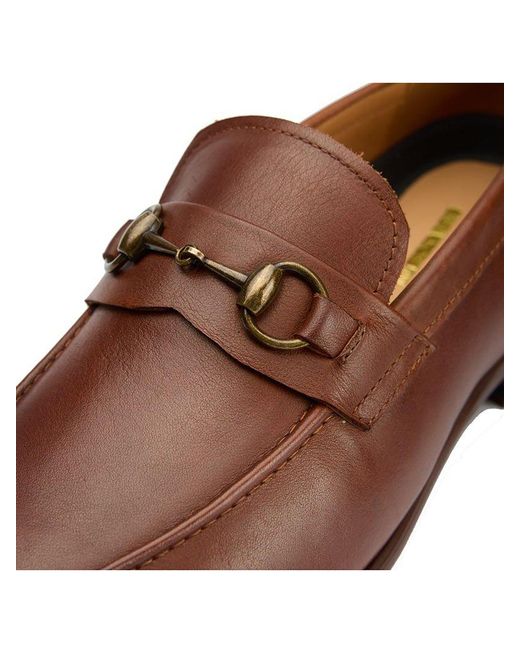 Sole Ldn Brown Goblin Snaffle Shoes for men