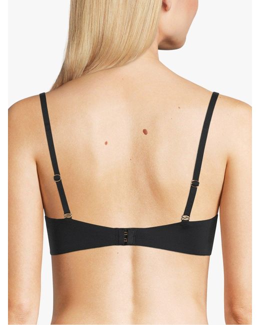Skarlett Blue Black Minx Balconette T Shirt Bra