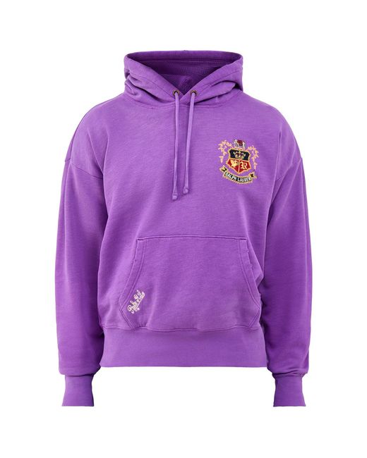 Polo Ralph Lauren Purple Crest Overhead Hoodie for men