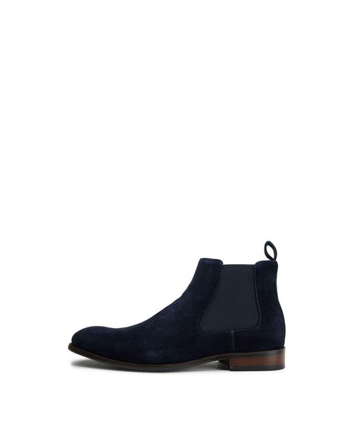 Sole Ldn Blue Amros Chelsea Boots Classic for men