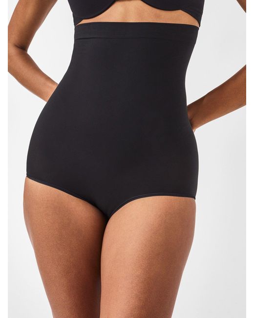 Spanx Black Everyday Shaping High Waisted Brief