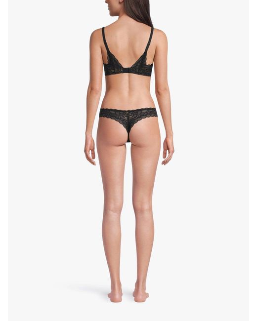Aubade Black Rosessence Tanga