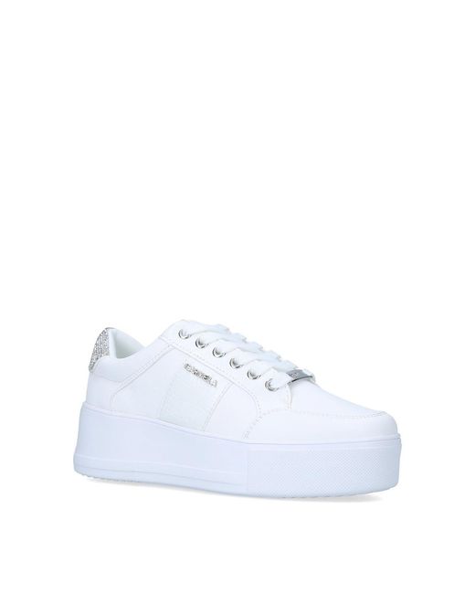 Kurt Geiger White Jive Up Trainers