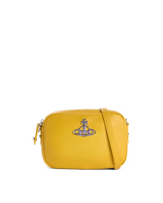 Vivienne Westwood Yellow Women's Anna Camera Bag