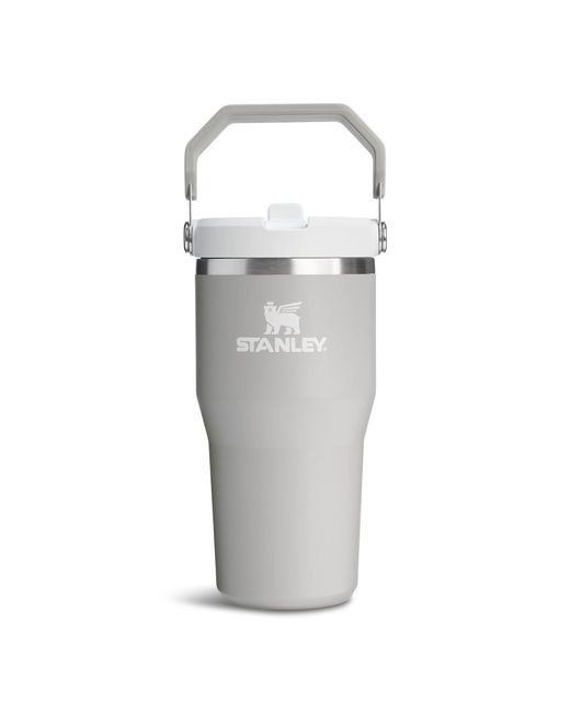 Stanley White Iceflow Flip Straw 2.0 Tumbler 0.6L