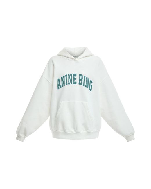 Anine Bing White Women's Harvey Sweatshirt