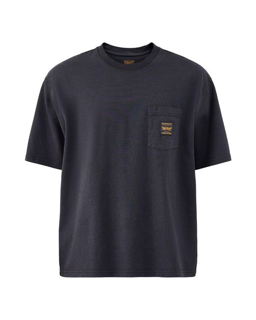Levi's Blue Pocket T-Shirt for men