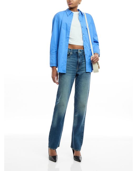 GOOD AMERICAN Blue Women's Good Icon Jeans