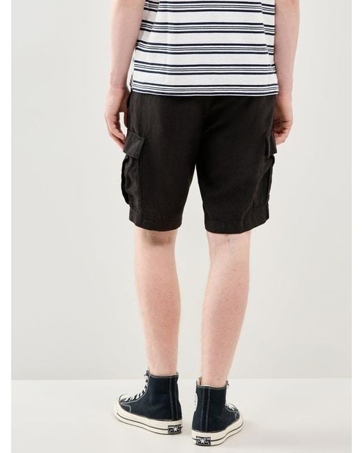 Gant Black Cargo Shorts for men