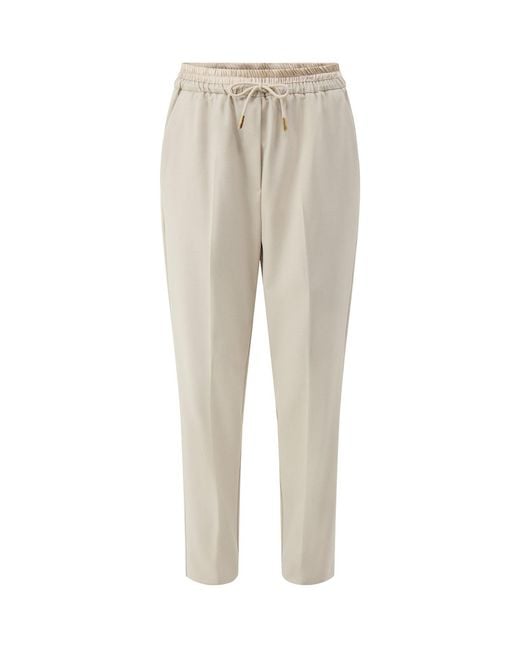 Marella Natural Voto Slim Trousers