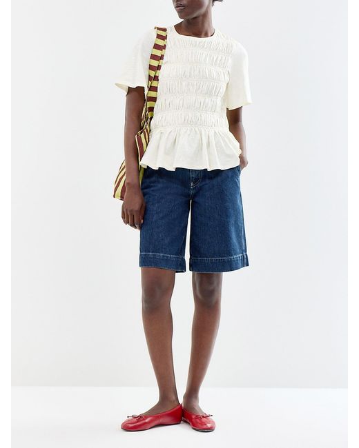 Damson Madder Blue Annie Shorts