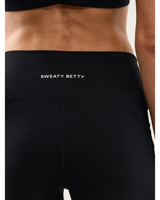 Sweaty Betty Black All Day 32 Wide Leg Trouser Jeans