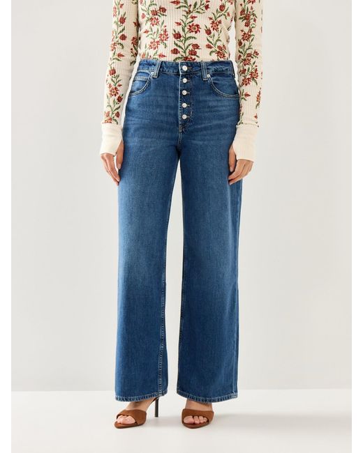 Free People Blue Nia Boyfriend Jean