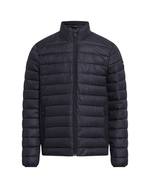 Calvin Klein Blue Recycled Puffer Jacket for men