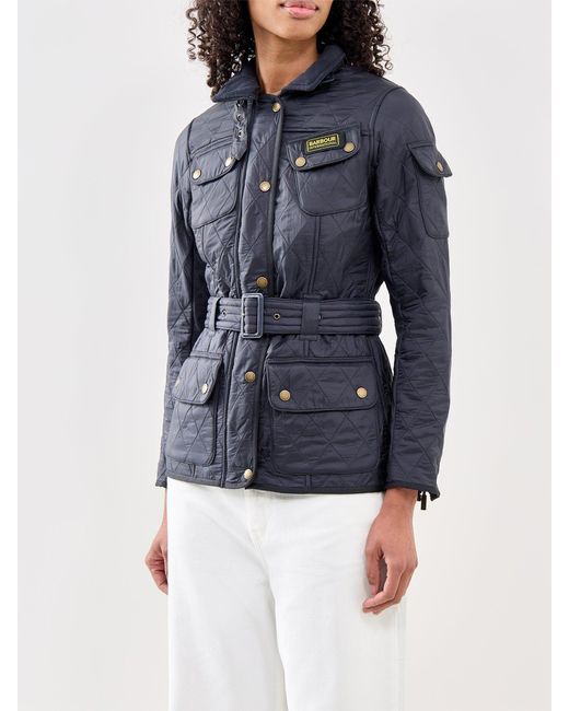 Barbour Black Polarquilt
