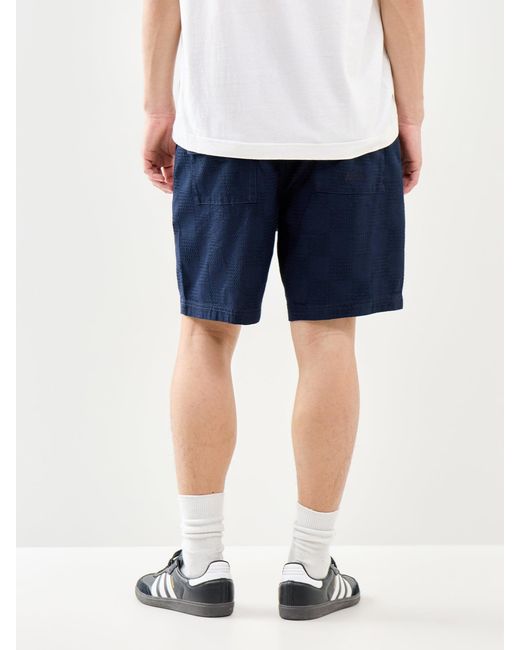 Barbour Blue Blackstreak Jacquard Shorts for men