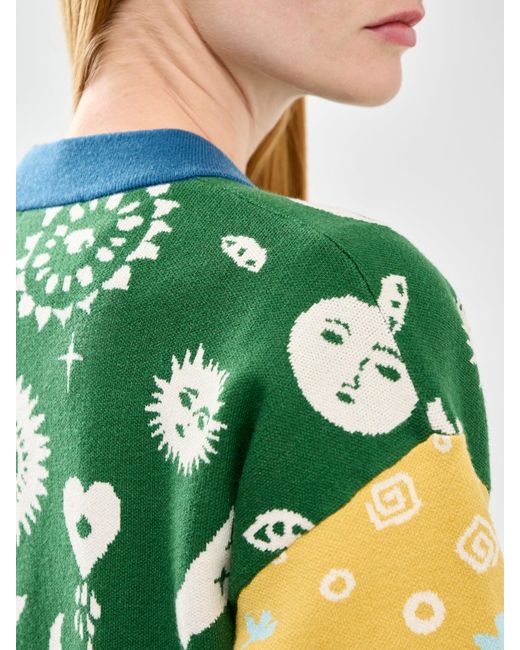 Never Fully Dressed Blue Morocco Cardigan