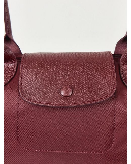 Longchamp Red Le Pliage One Large Tote Bag