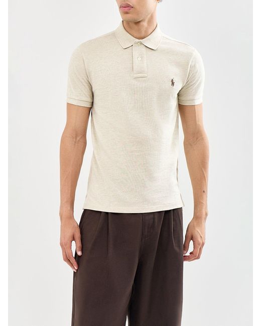 Polo Ralph Lauren Natural Slim Fit Polo Shirt for men
