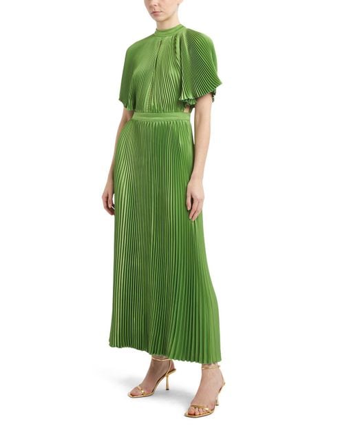 L'idée Green Women's Elite Short Sleeve Dress