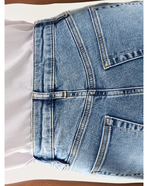 FRAME Blue Women's The Reboot Jeans