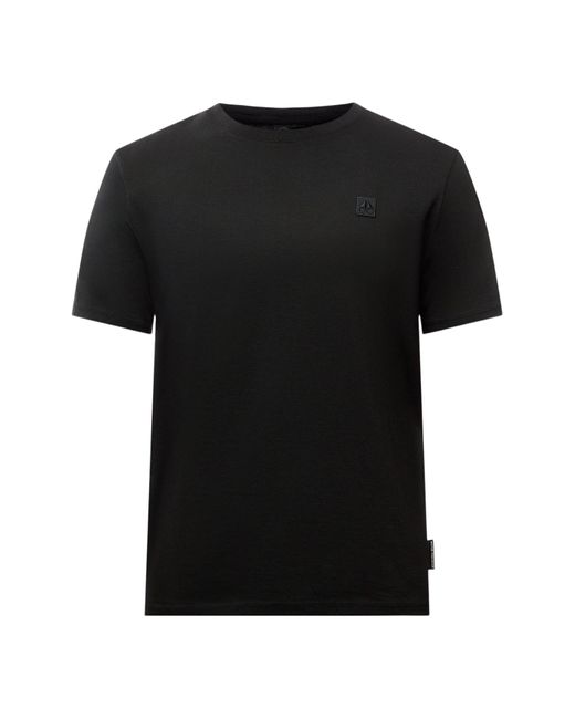 Moose Knuckles Black Duluth T-Shirt for men
