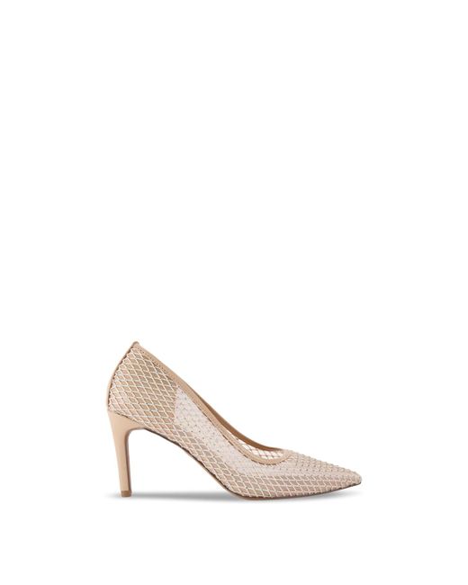 KG by Kurt Geiger White Angel Court Heel