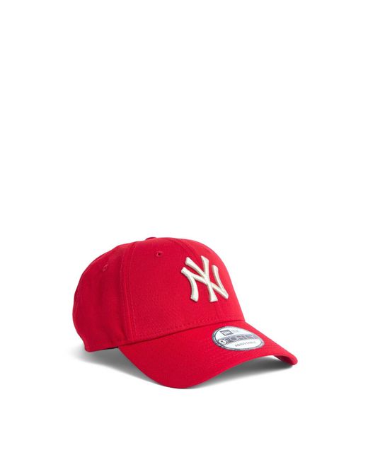 KTZ Red Men's New York Yankees Mlb Repreve 9forty Adjustable Cap for men