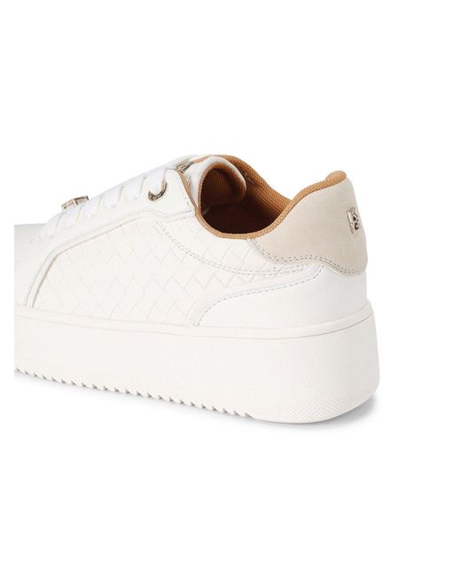 KG by Kurt Geiger White Lighter Weave Trainers