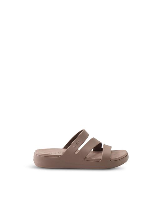 CROCSTM Brown Getaway Strappy Sandals