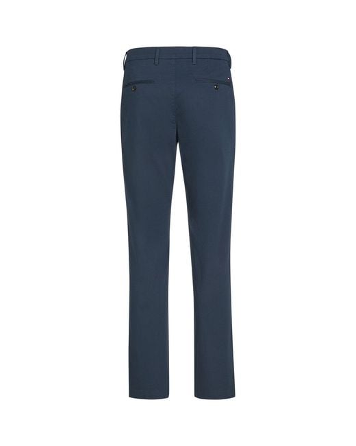 Tommy Hilfiger Blue 1985 Denton Printed Chinos for men