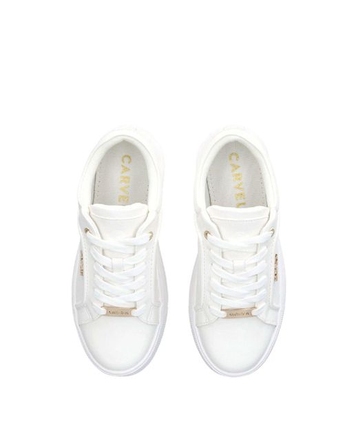 Carvela Kurt Geiger White Soar Ii Trainers