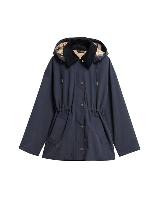 Barbour Blue Evelyn Showerproof Jacket