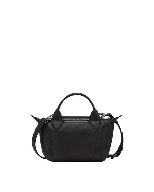 Longchamp Black Le Pliage Xtra Extra Small Handbag